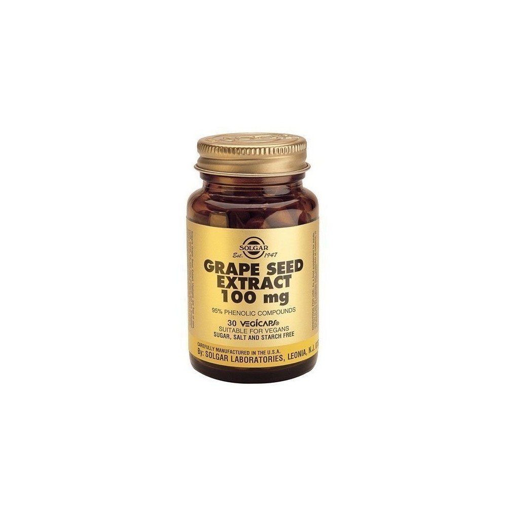 SOLGAR GRAPE SEED EXTRACT 100mg 30veg.caps
