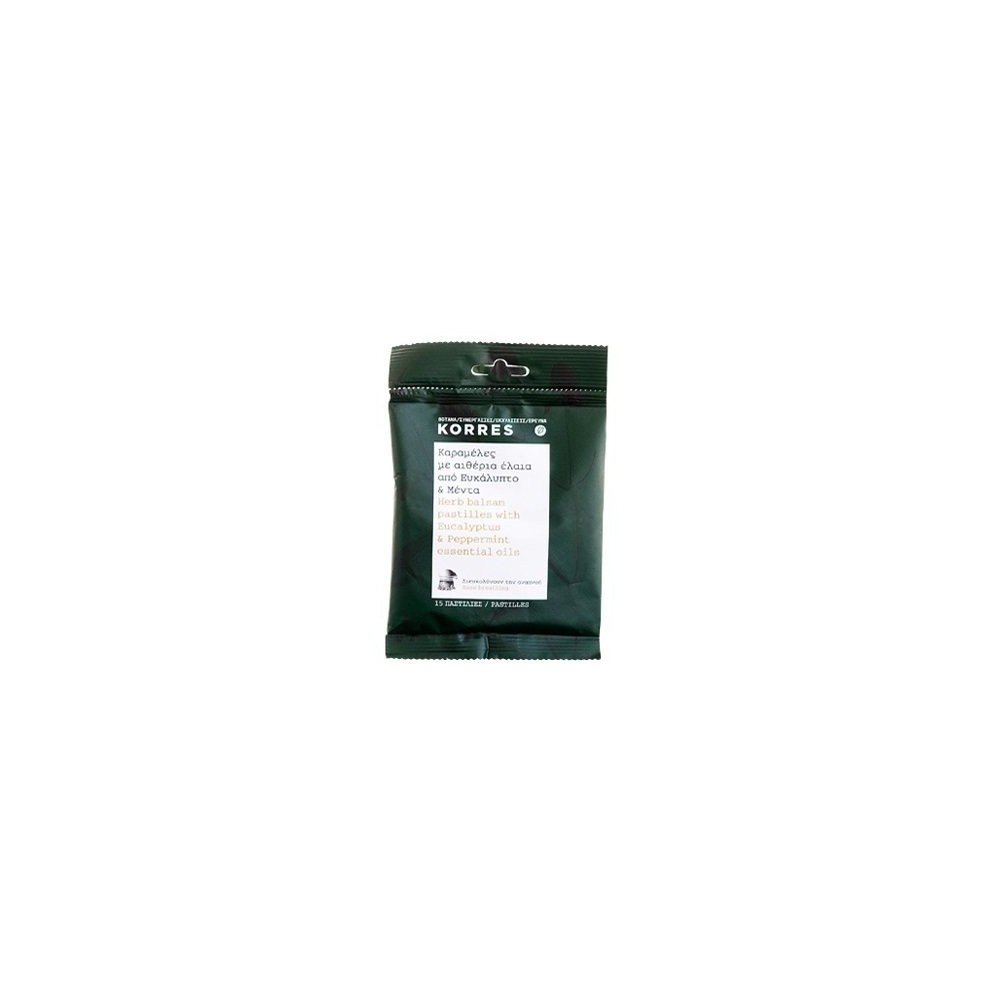 Korres Herb Balsam pastilles Eucalyptus & Peppermint Essential O