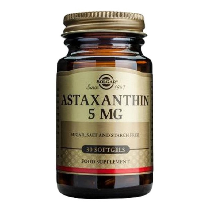 SOLGAR ASTAXANTHIN 5mg 30softgels