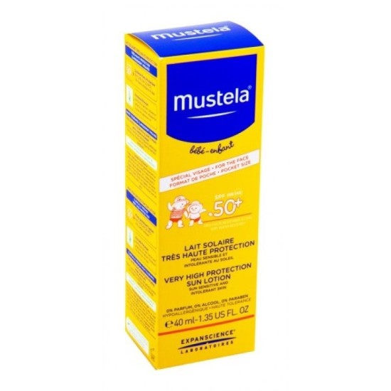MUSTELA SUN LOTION SPF50+ 40ml