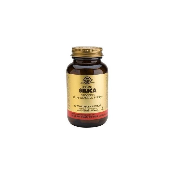 SOLGAR OCEANIC SILICA 25mg 50 veg.caps