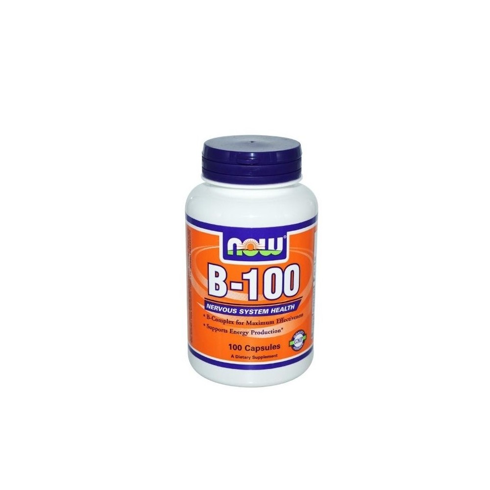 Nowfoods Vitamin B-100 complex 100 Capsules