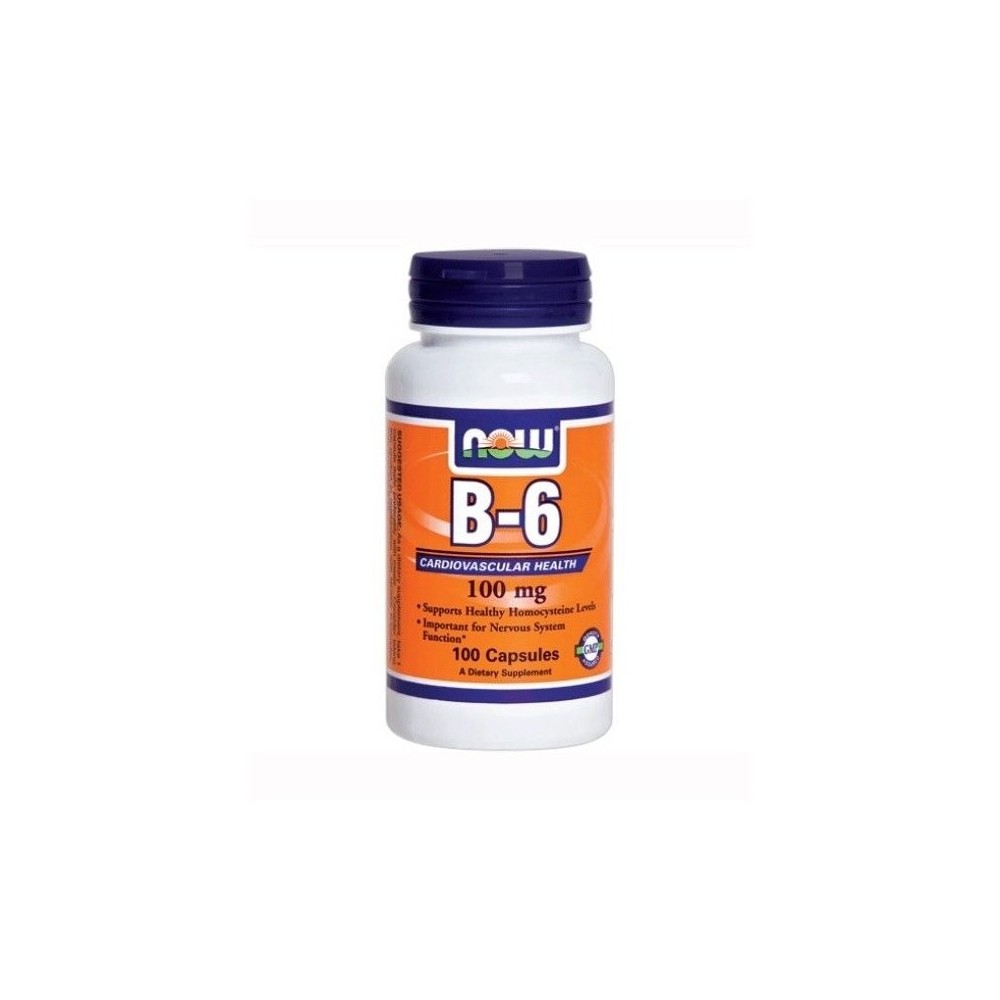 Nowfoods Vitamin B-6 100mg 100 Capsules