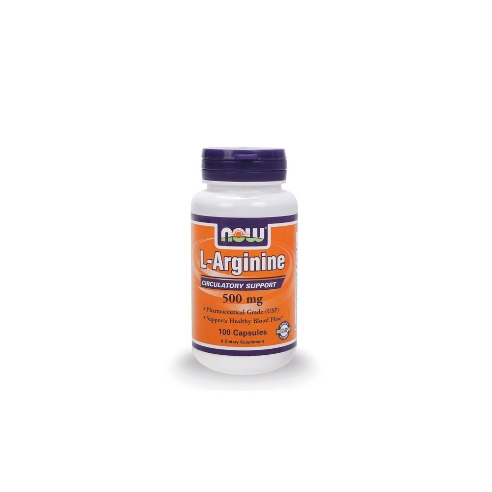 Nowfoods L-Arginine 500 mg 100 Capsules