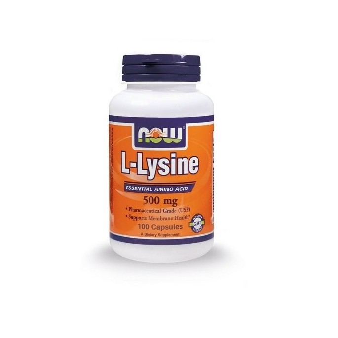 Nowfoods L-Lysine 500 mg 100 Capsules