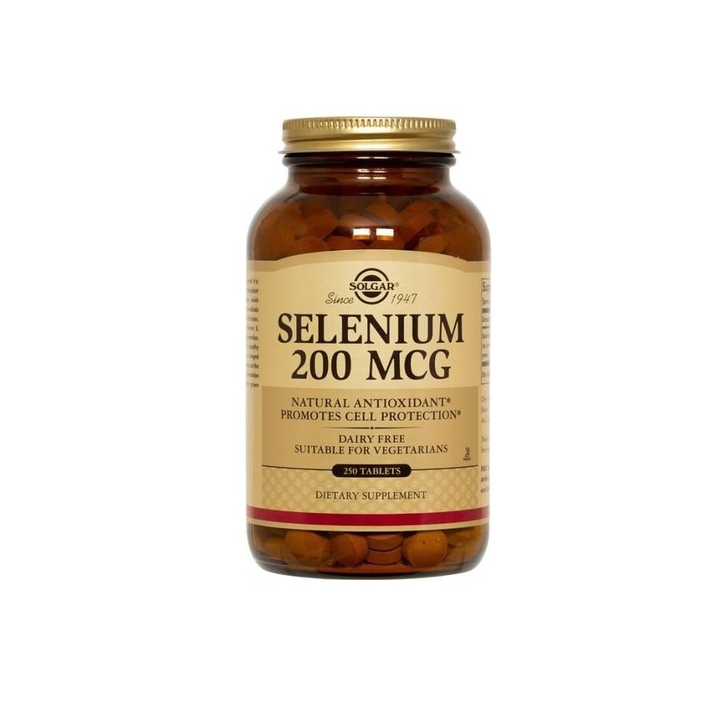 SOLGAR SELENIUM 200μg 250 tabs