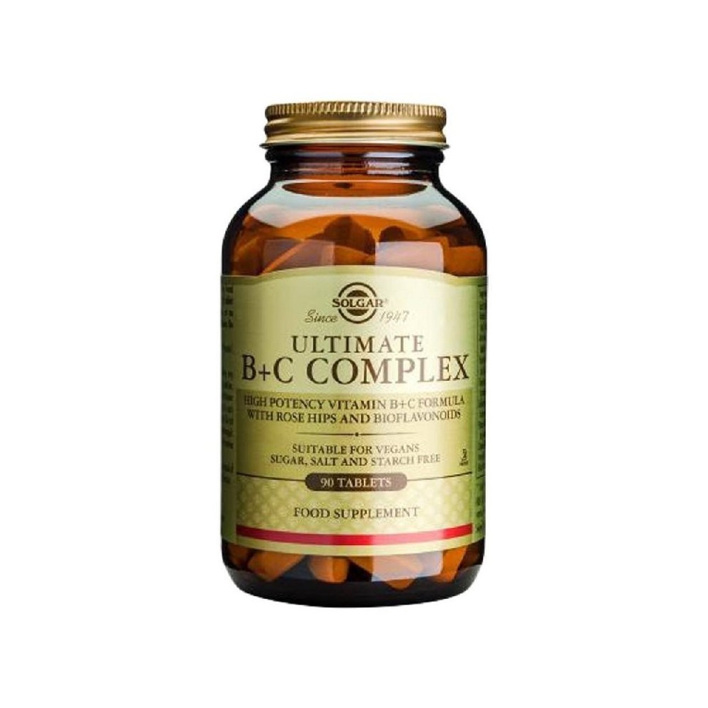 SOLGAR ULTIMATE B+C COMPLEX 90tabs