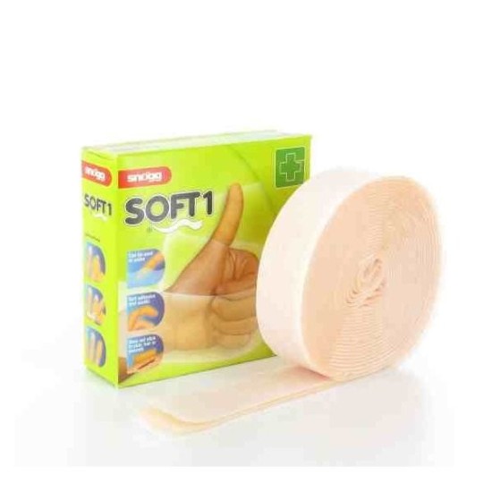 Snogg Soft 1 WATERPROOF ELASTIC BANDAGE 6cmx1m BLUE
