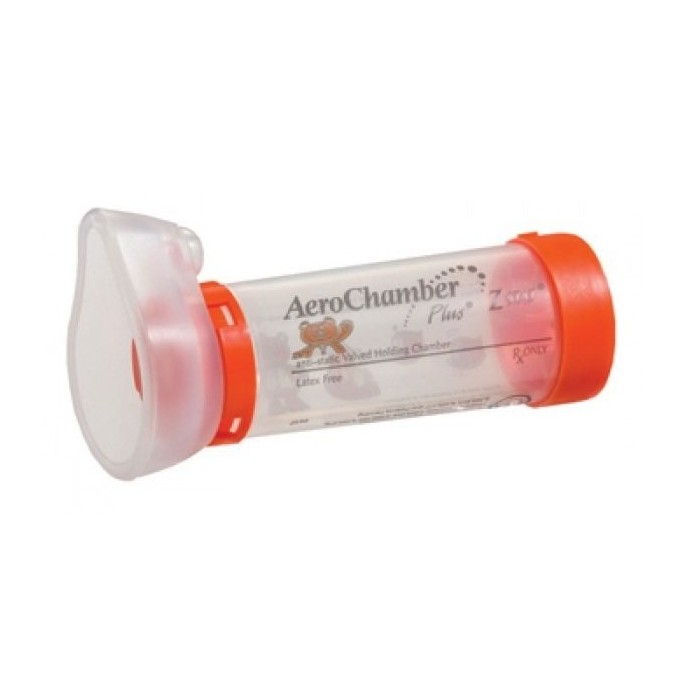 Aerochamber Plus Flow-Vu Βρεφικο Με Μασκα Πορτοκαλι