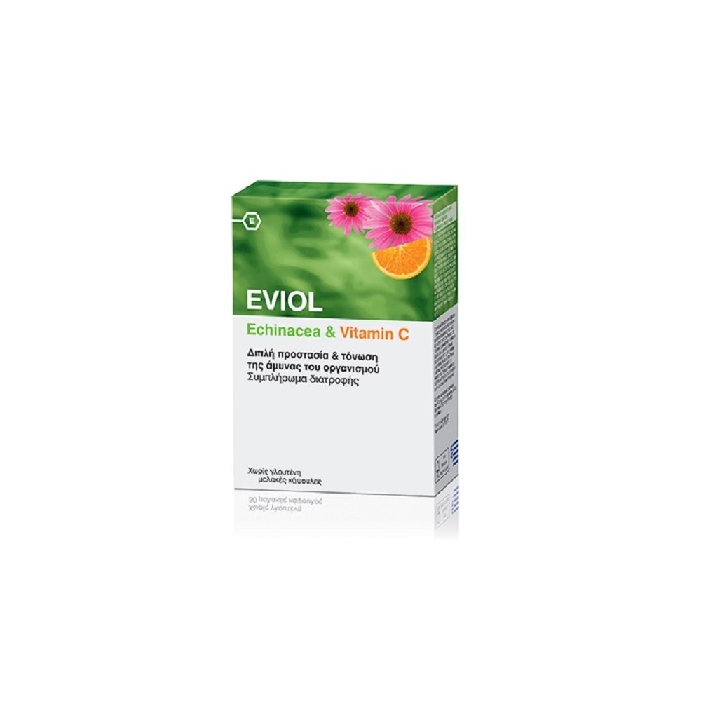EVIOL Echinacea - Vitamin C 60 soft gels