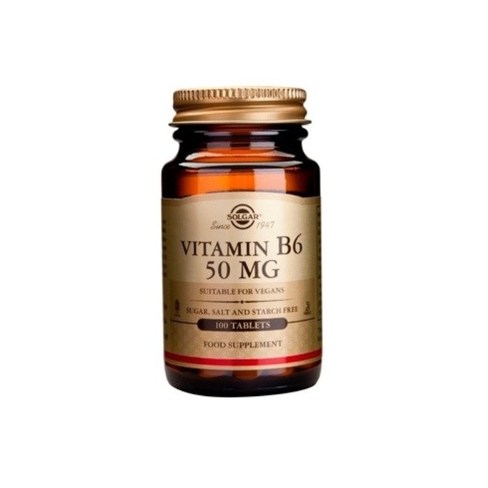 SOLGAR VIT.B-6 50mg 100tabs