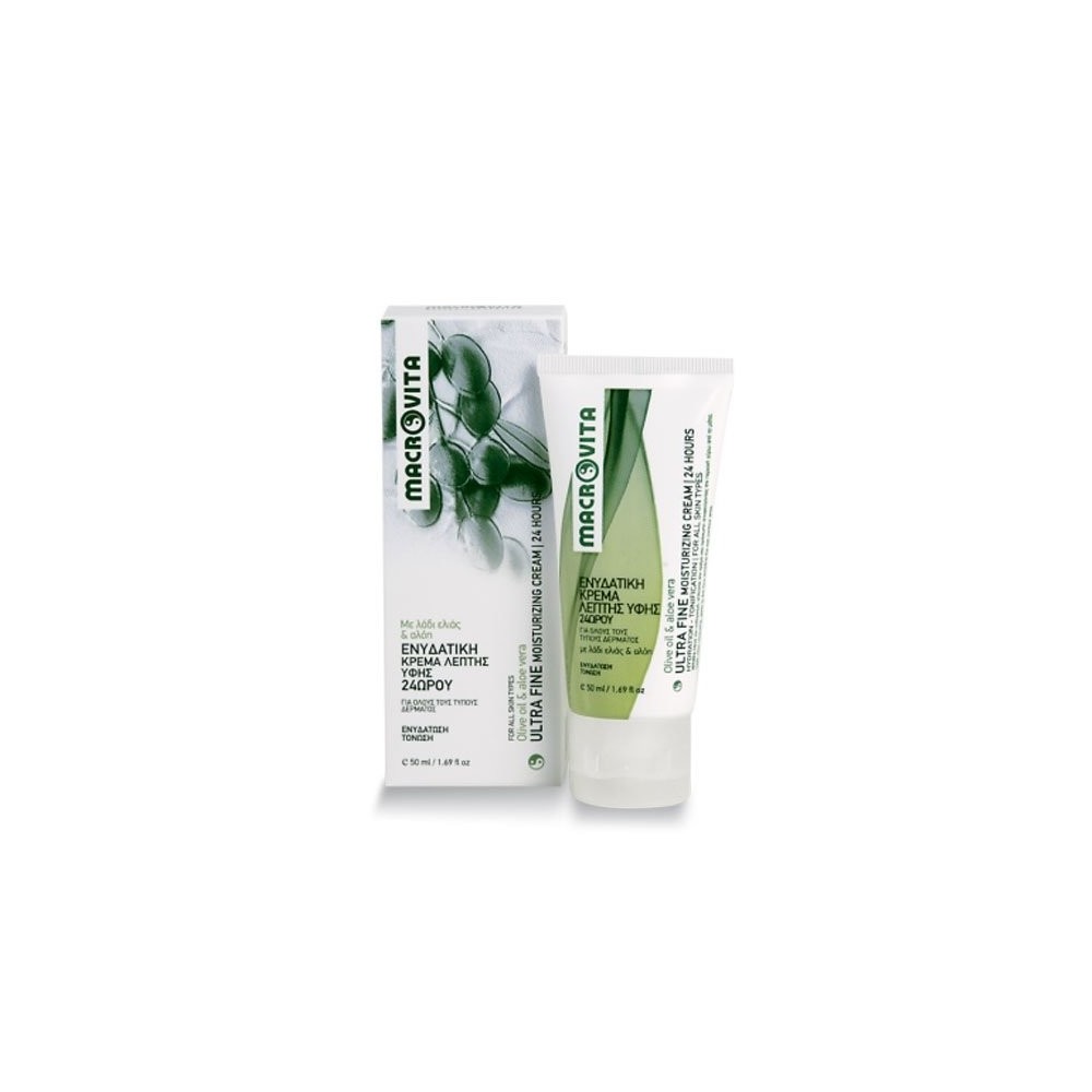 Macrovita Ενυδατική Κρέμα Λεπτής Υφής 24ώρου 50ml