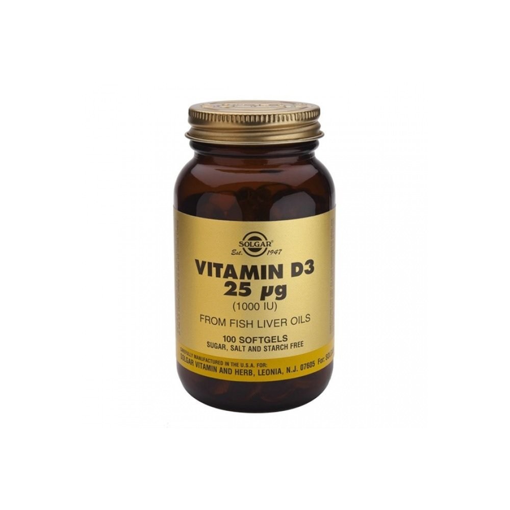 SOLGAR VIT.D-3 1000 IU 100softgels