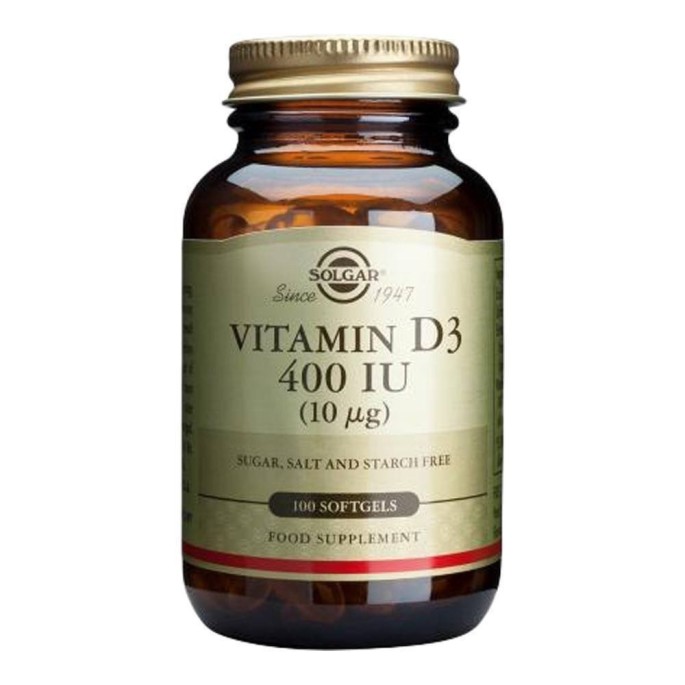 SOLGAR VIT.D-3 400 IU 100softgels