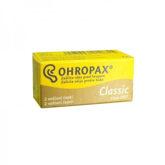 OHROPAX ΩΤΟΑΣΠΙΔΕΣ ΚΕΡΙΝΕΣ 2 τμχ