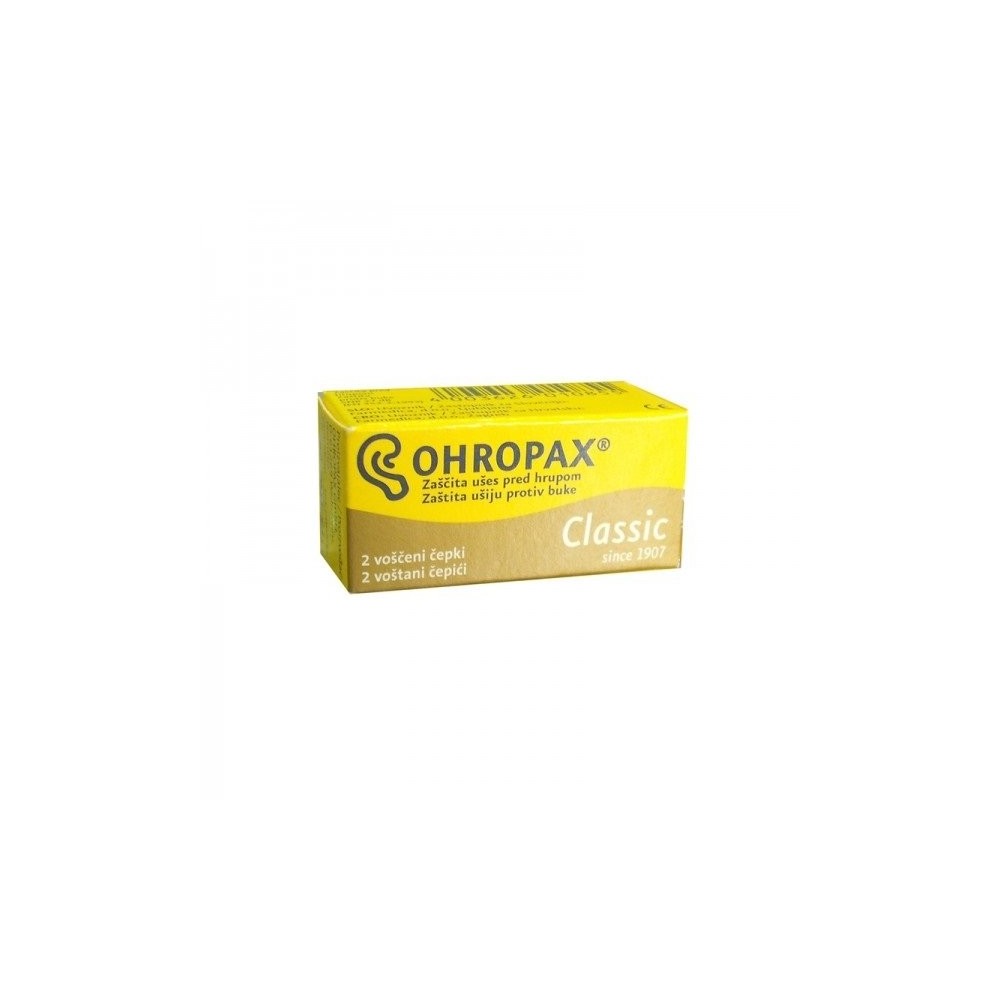 OHROPAX WAX EARPLUGS 2pcs