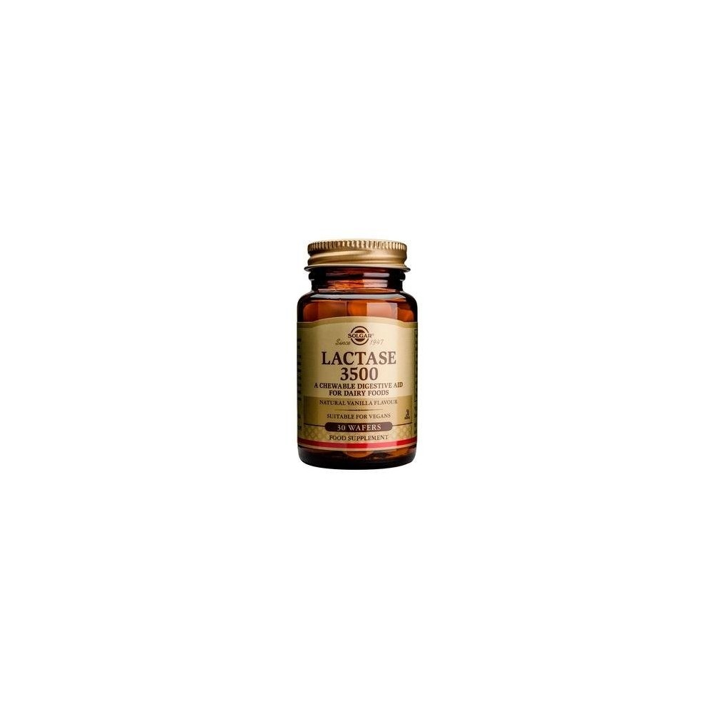 SOLGAR LACTASE '3500' chewable 30 tabs