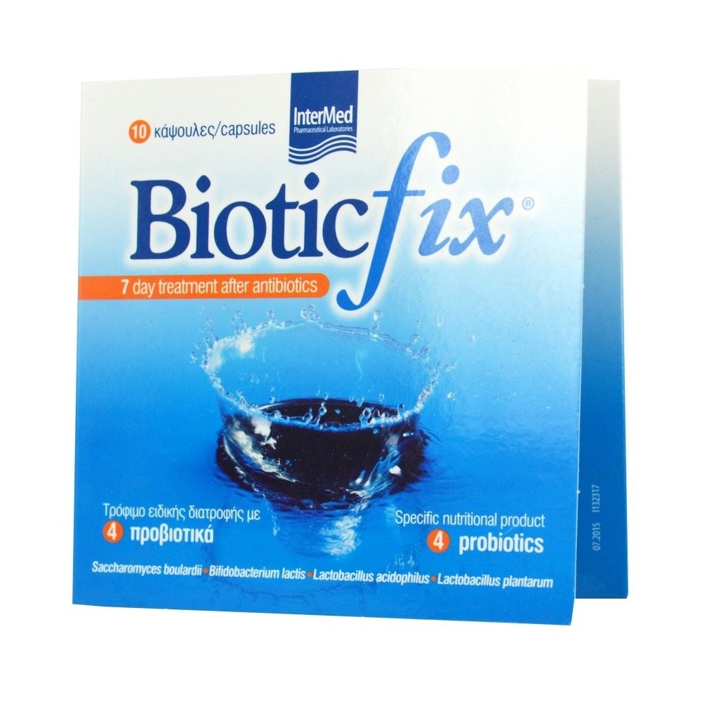 Intermed Biotic fix 10caps ΠΡΟΒΙΟΤΙΚΑ