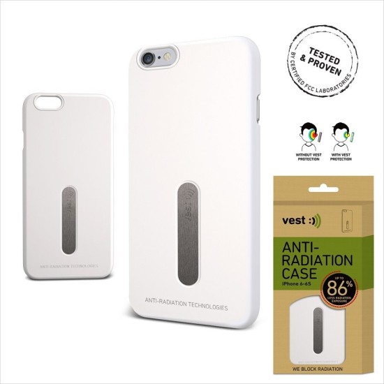 Vest anti-radiation case for iPhone 6 WHITE
