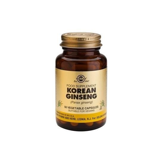 SOLGAR KOREAN GINSENG 50 veg.caps