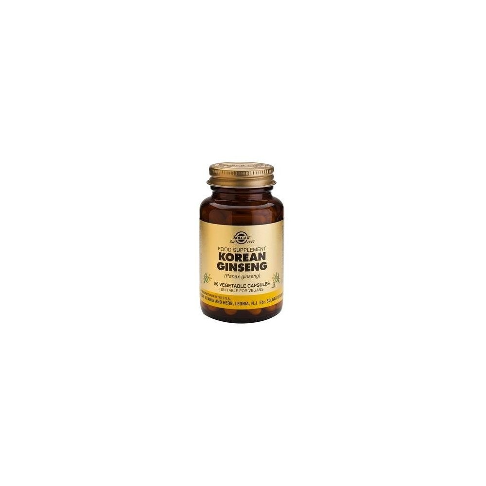 SOLGAR KOREAN GINSENG 50 veg.caps