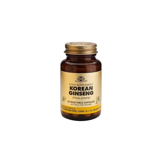 SOLGAR KOREAN GINSENG 50 veg.caps
