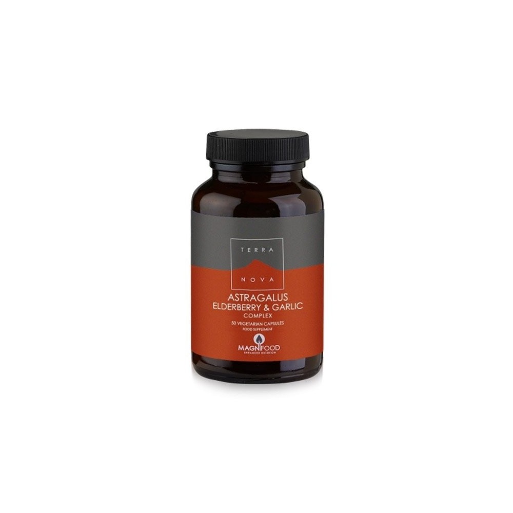 TERRANOVA Astragalus, Elderberry & Garlic Complex 50caps