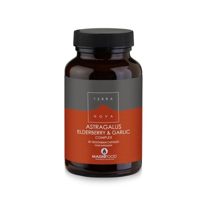 TERRANOVA Astragalus, Elderberry & Garlic Complex 50caps