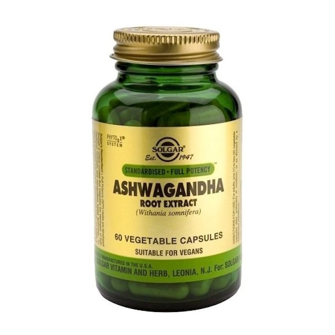 SOLGAR-SFP ASHWAGANDΗA ROOT EXTRACT 60 veg.caps