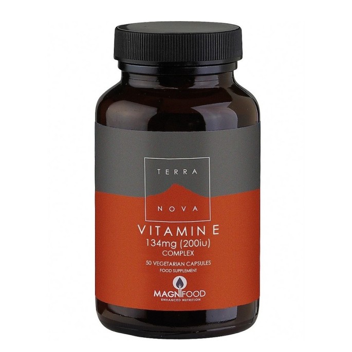 TERRANOVA Vitamin E Complex 200iu (134mg) 50caps