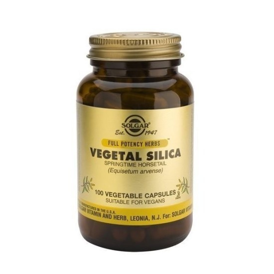 SOLGAR VEGETAL SILICA 100 veg.caps