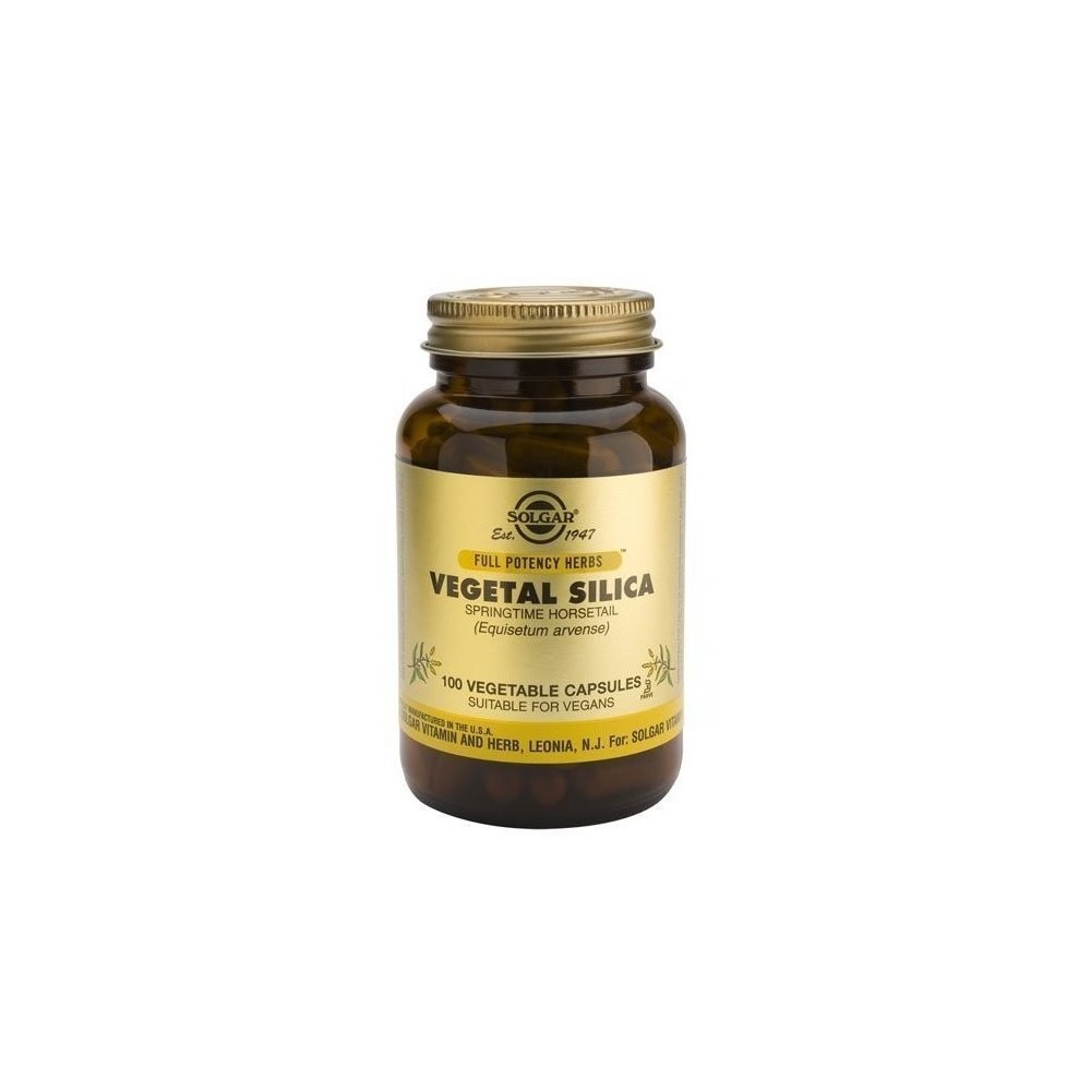 SOLGAR VEGETAL SILICA 100 veg.caps