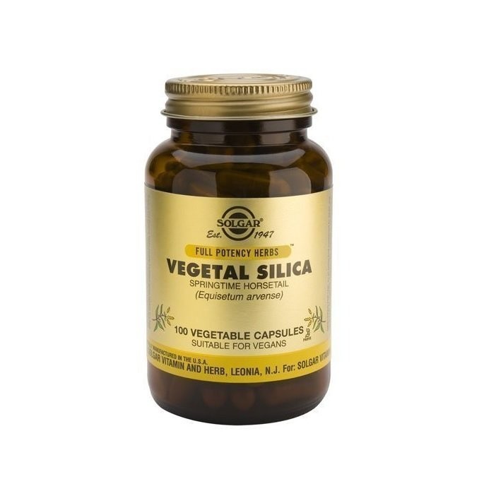 SOLGAR VEGETAL SILICA 100 veg.caps
