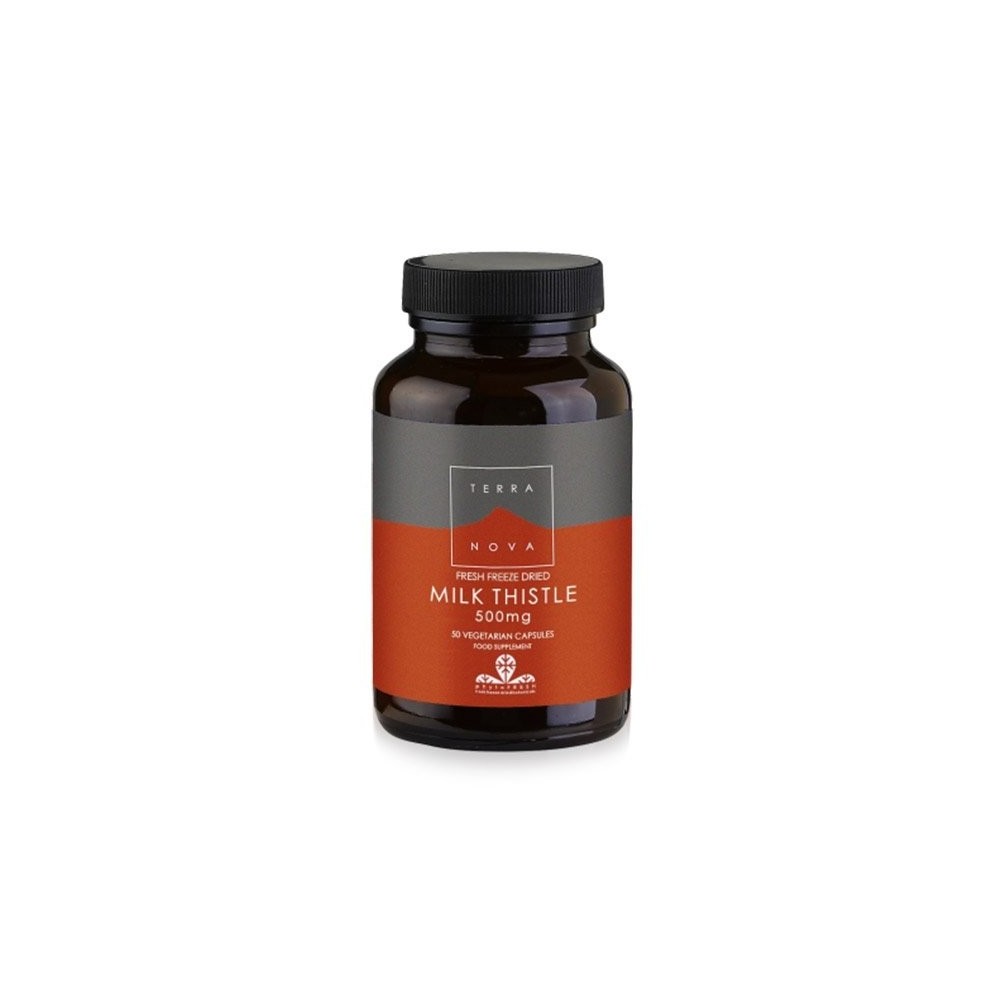 TERRANOVA Milk Thistle 500mg 50caps