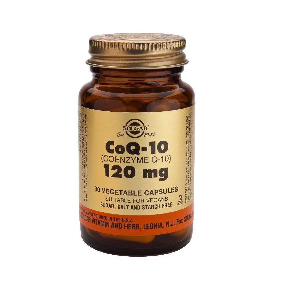 SOLGAR COENZYME Q-10 120mg 30 veg.caps