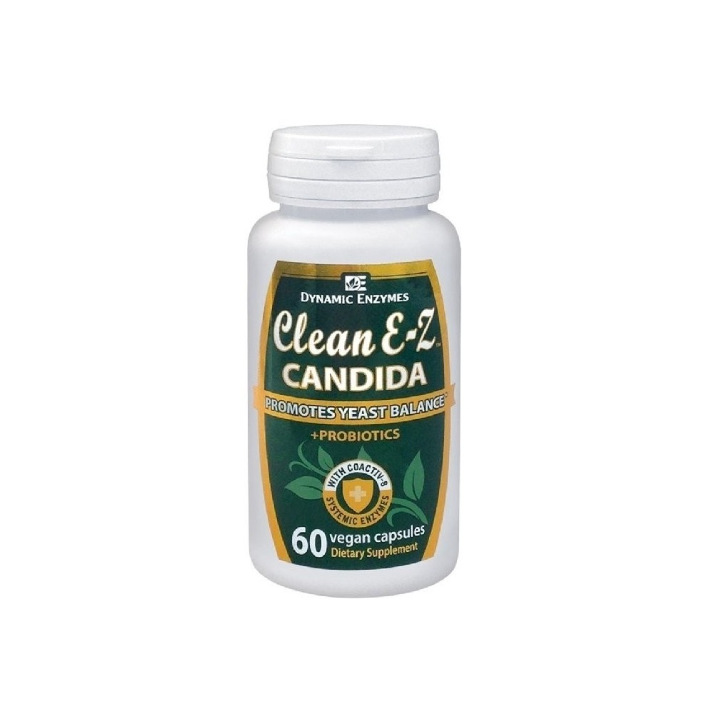 Dynamic Enzymes Clean E-Z Candida 60 caps