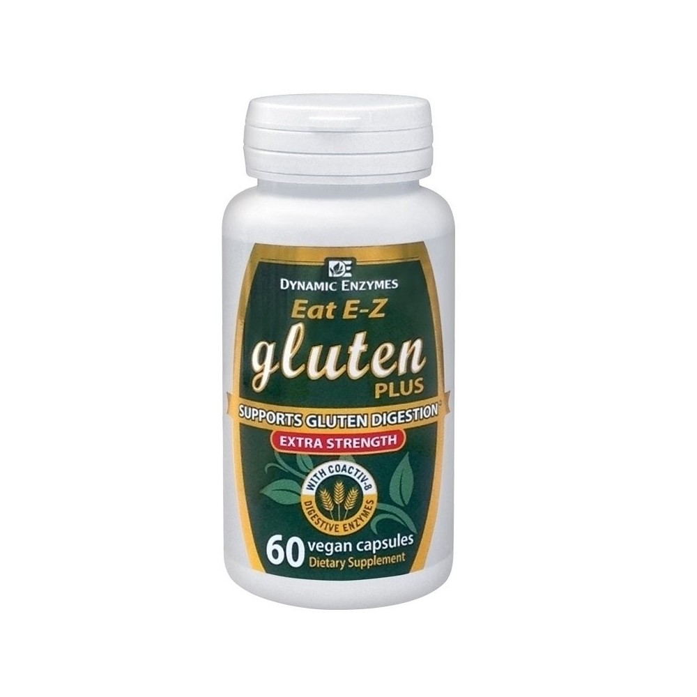 Dynamic Enzymes EAT E-Z Gluten Plus 30caps
