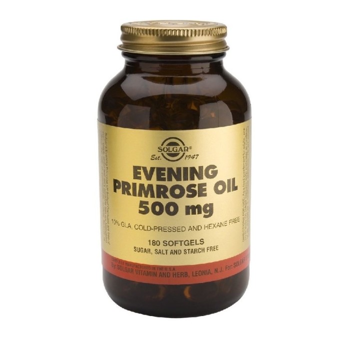 SOLGAR EVENING PRIMROSE OIL 500mg 180 sof.