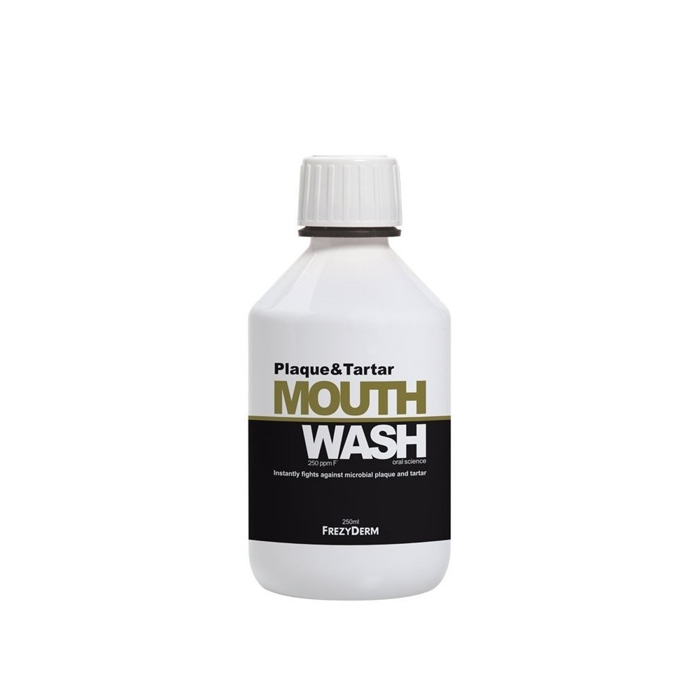 FREZYDERM PLAQUE & TARTAR MOUTHWASH 250ml