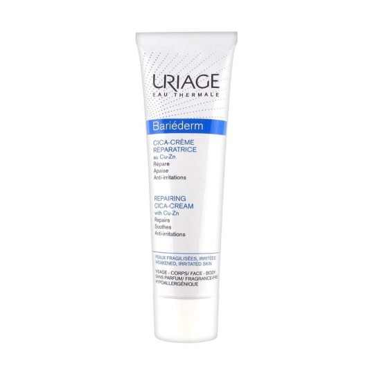 Uriage Bariederm Cica-Creme Reparatrice CU-Zn 100ml Επανορθωτική