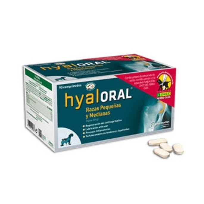 Pharmadiet Veterinaria Hyaloral 90caps ΜΙΚΡΕΣ-ΜΕΣΑΙΕΣ ΡΑΤΣΕΣ