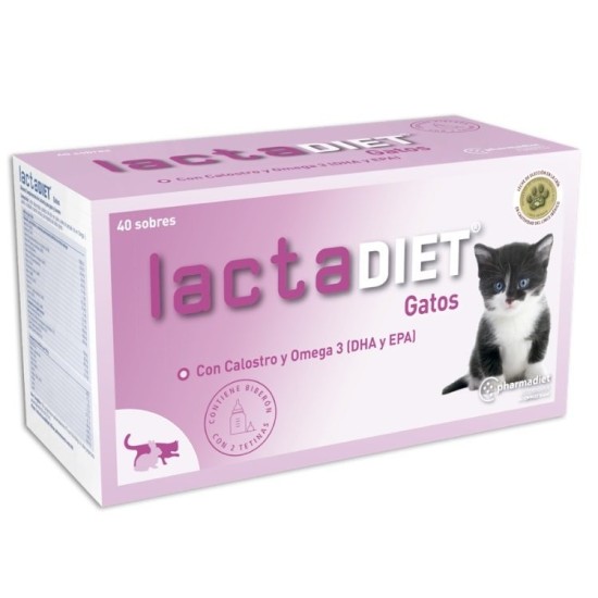 Pharmadiet Veterinaria Lactadiet ΓΑΤΕΣ 40x7.5g