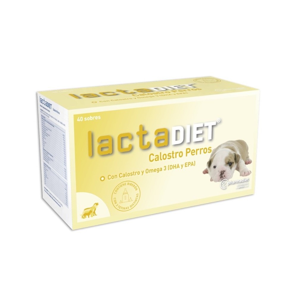 Pharmadiet Veterinaria Lactadiet Calostrum 40x7.5g ΓΙΑ ΣΚΥΛΟΥΣ