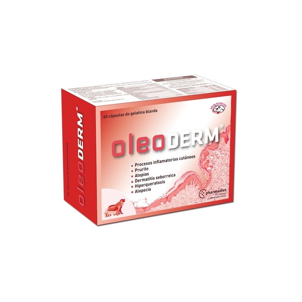 Pharmadiet Veterinaria Oleoderm 60 caps