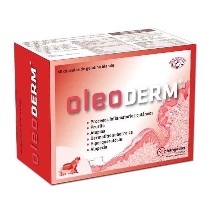 Pharmadiet Veterinaria Oleoderm 60 caps