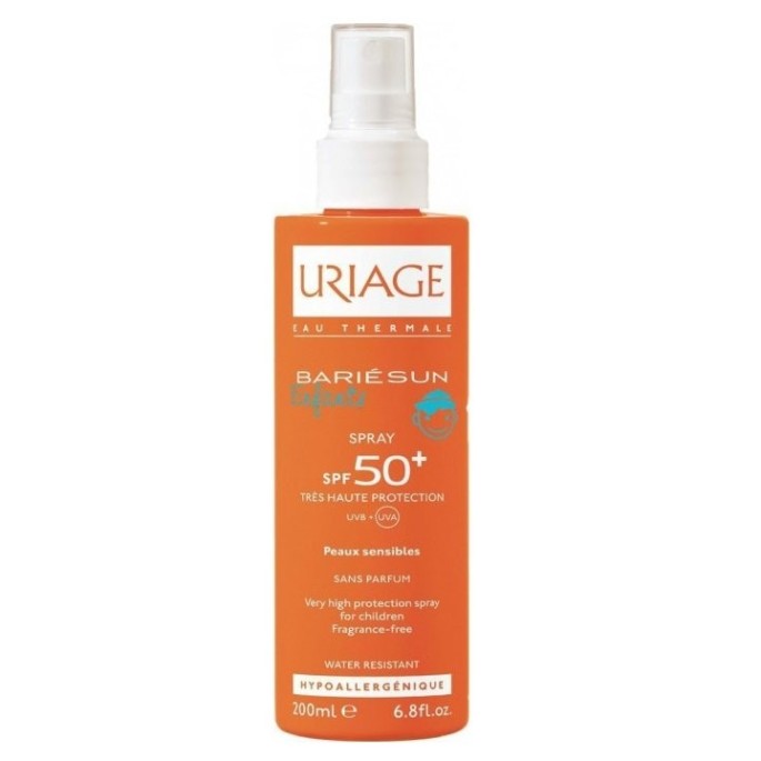 Uriage Bariesun SPF 50+ Spray Enfant F Αντηλιακό Παιδικό Σπρέι 2