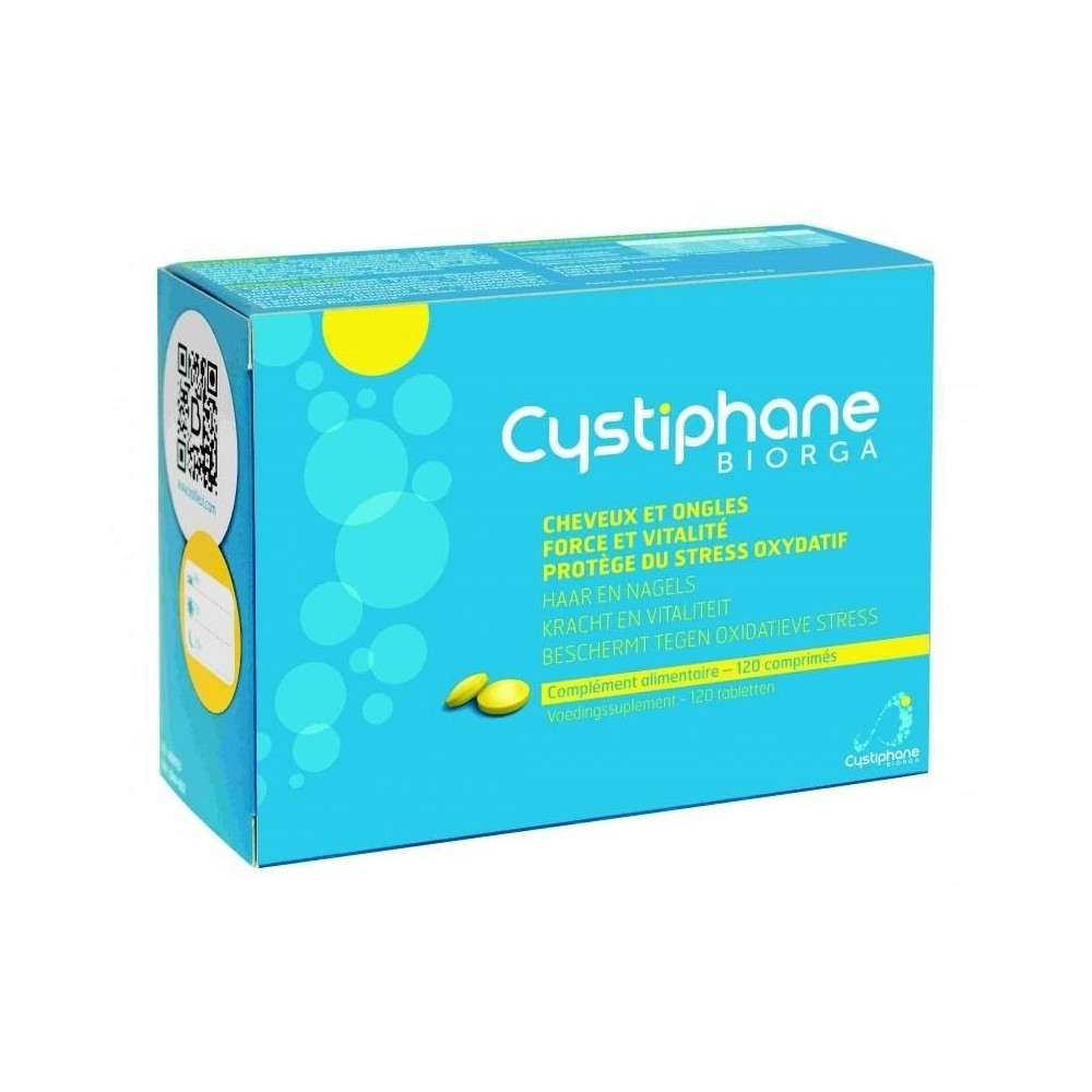 Biorga Cystiphane B6 Zinc 120 Tablets