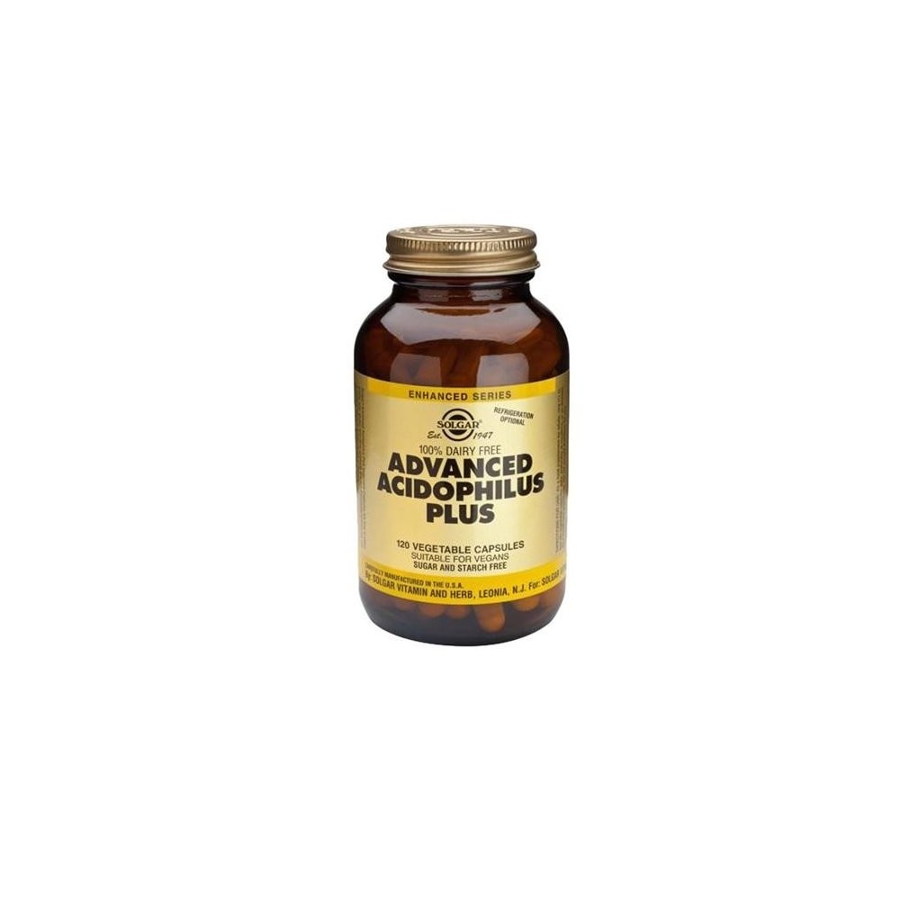 SOLGAR ADVANCED ACIDOPHILUS PLUS 120 veg.caps