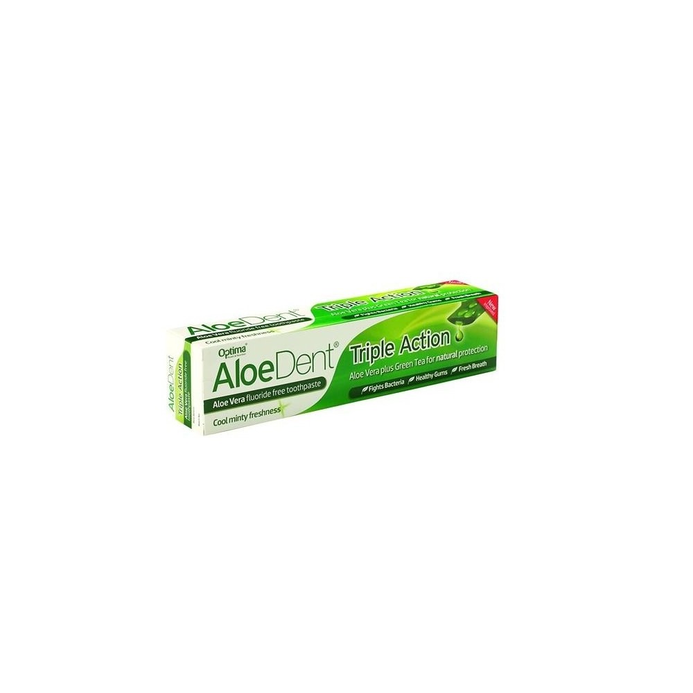 Optima Aloe Dent Triple Action Toothpaste 100ml
