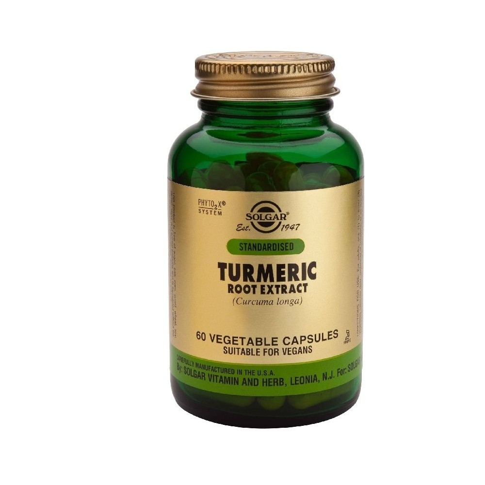 SOLGAR-SFP TURMERIC ROOT EXTRACT 60 veg.caps